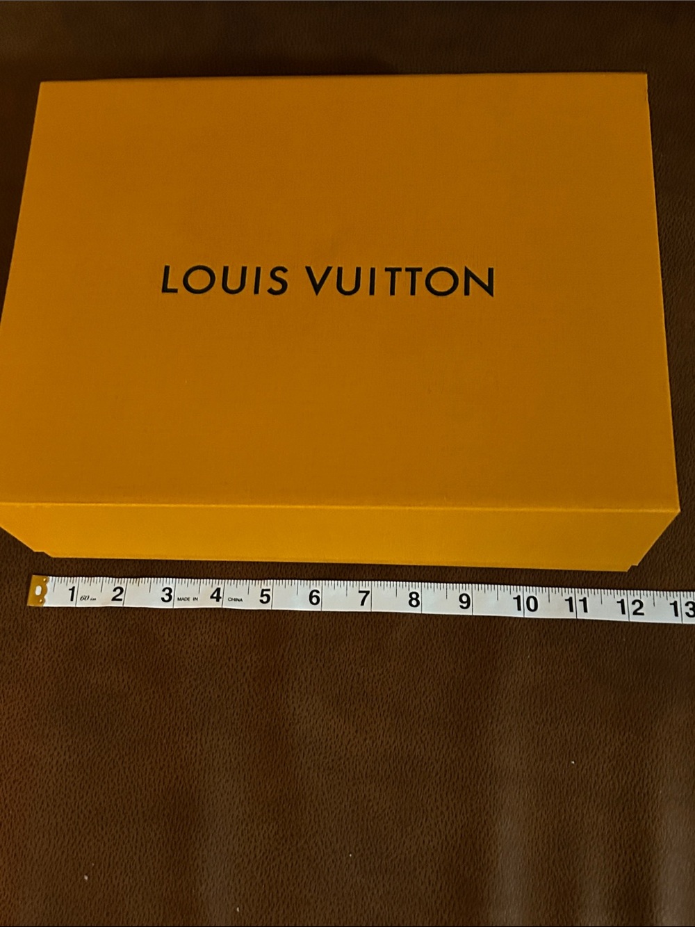 Louis Vuitton empty box with LV paper inside large size